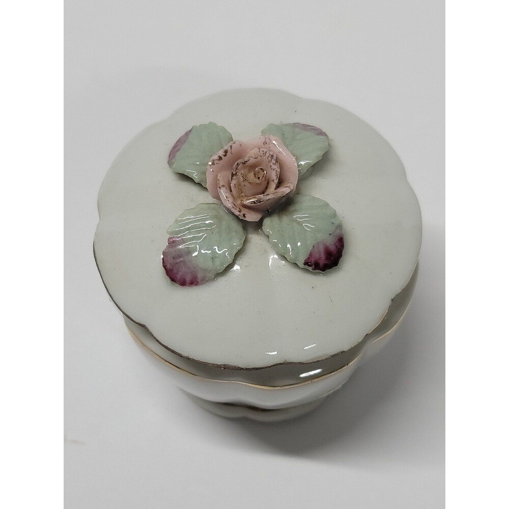 Vintage Enesco Japan Trinket Box.